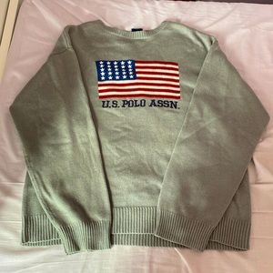 oversized U.S. Polo Assn. sweater